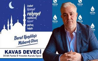 Deveci’den Berat Kandili Mesajı