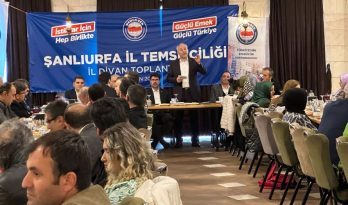 Memur -Sen Genel Başkan Yardımcısı Urfa’da