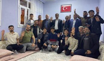 AKSAK, CEYLANPINARLI KANAAT ÖNDERLERİYLE BİR ARAYA GELDİ