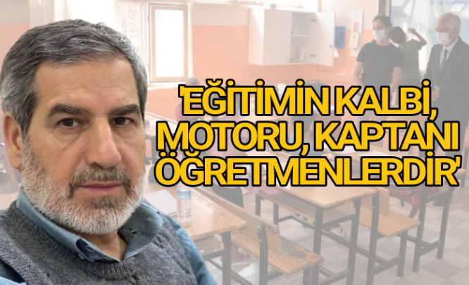 Müezzin İbrahim Halil Yılan’dan öğretmenlere altın öğütler