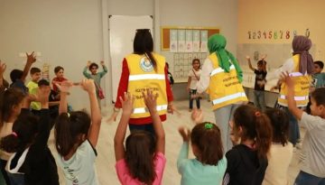 Haliliye Belediyesi psikologlarından çocuklara destek