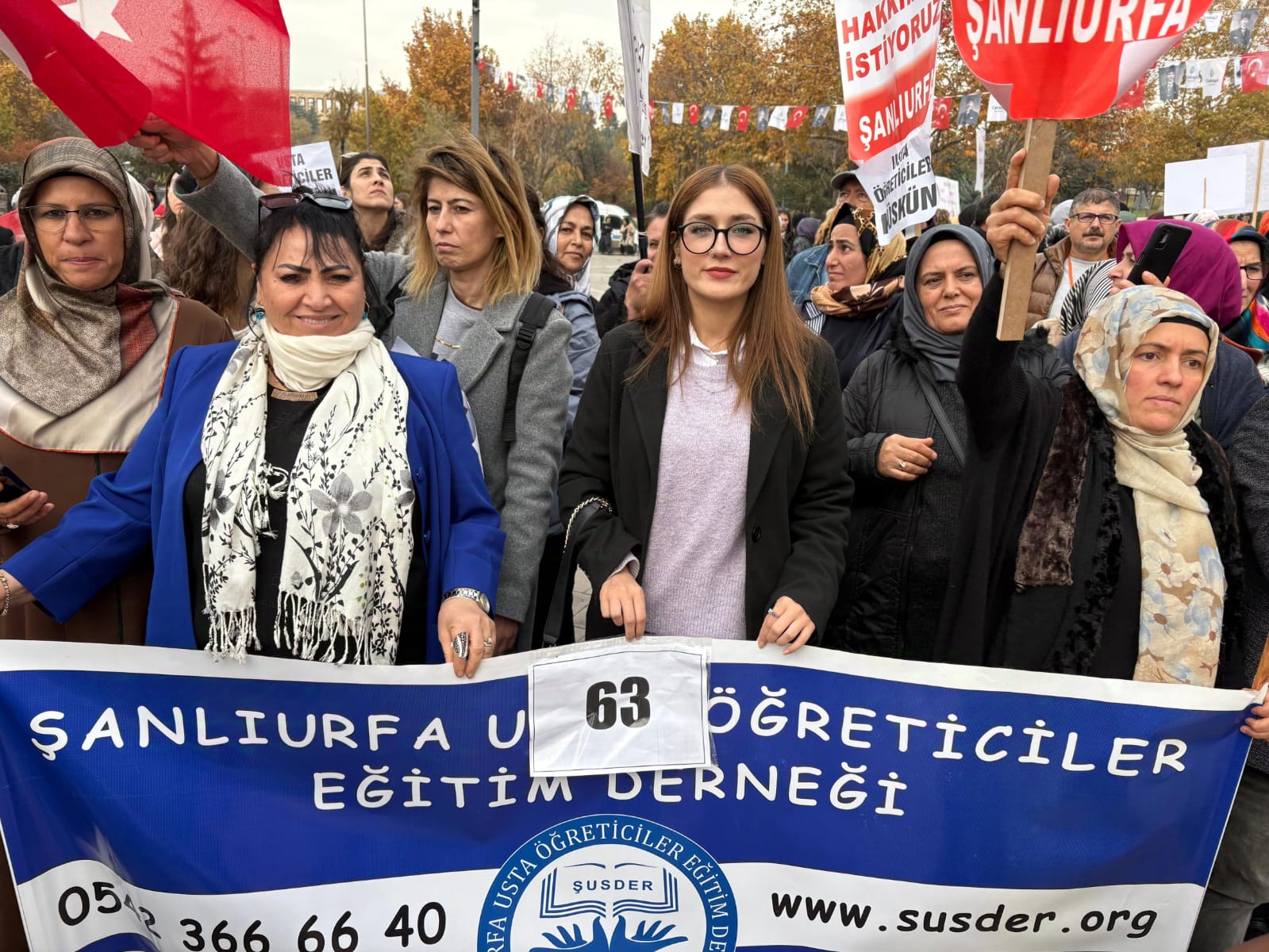 Urfalı Usta Öğreticiler Ankara’da ses yükseltti